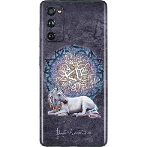 Brigid Ashwood Celtic Unicorn Galaxy S20 Fan Edition Skin